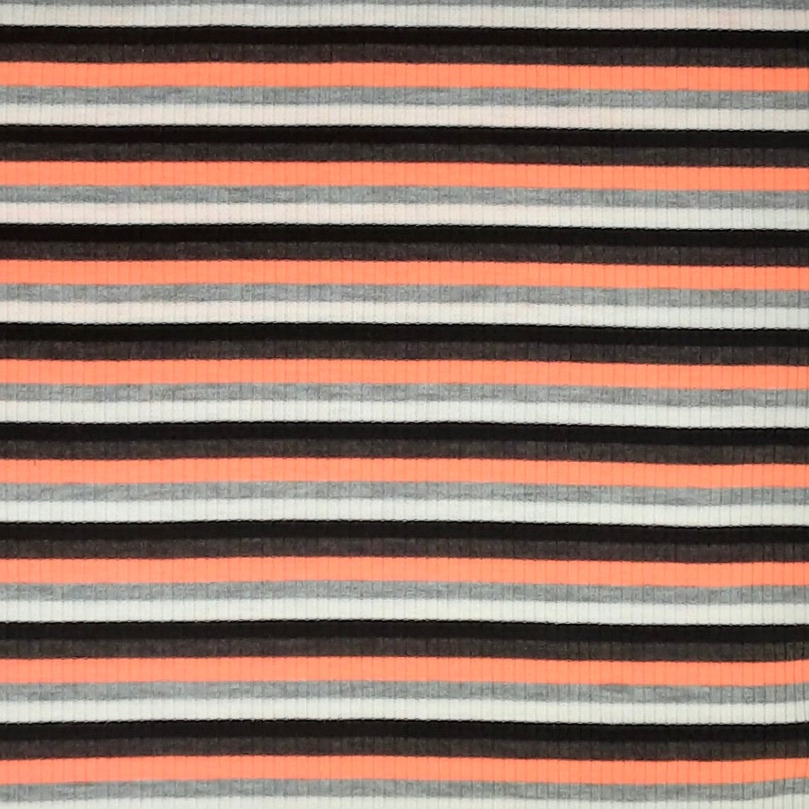  Thecookie Rib Fabric Knitted Colorful Stripes 2 * 1