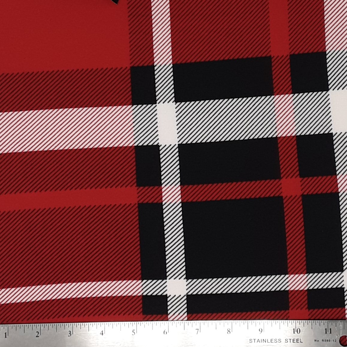 RED 322-GW160711B DTY BRUSHED CHECKERS