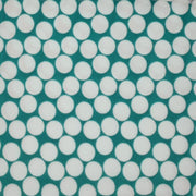 MINT/IVORY Bubble Bullet Print