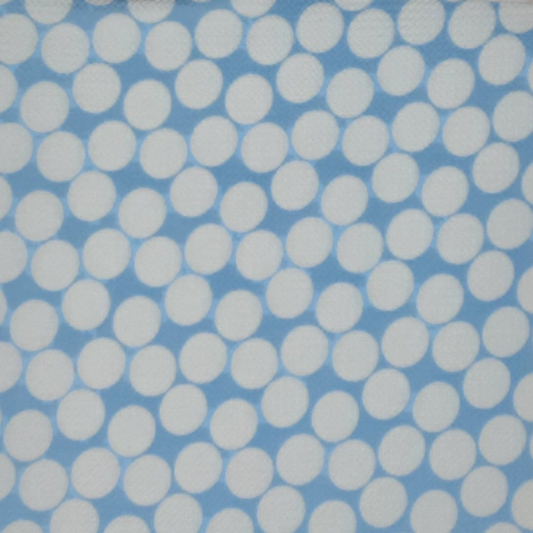 BLUE/IVORY 6141-D129DOTSYDU DIF BCKGR Bubble Bullet Print