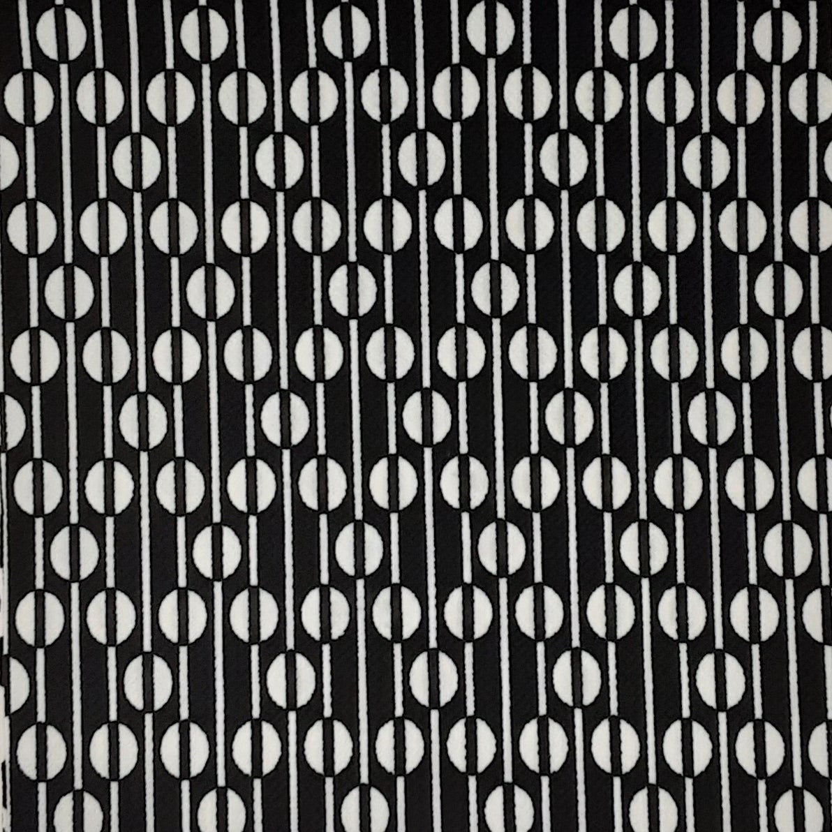 BLACK/IVORY 6141-G446-OPTIX - Bubble Bullet Print
