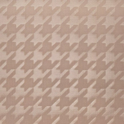 Peach Bubble Bullet Embossed Houndstooth