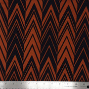 NAVY/CAYENNE 6141-BUBBLE PRINT MONACO BUBBLE BULLET