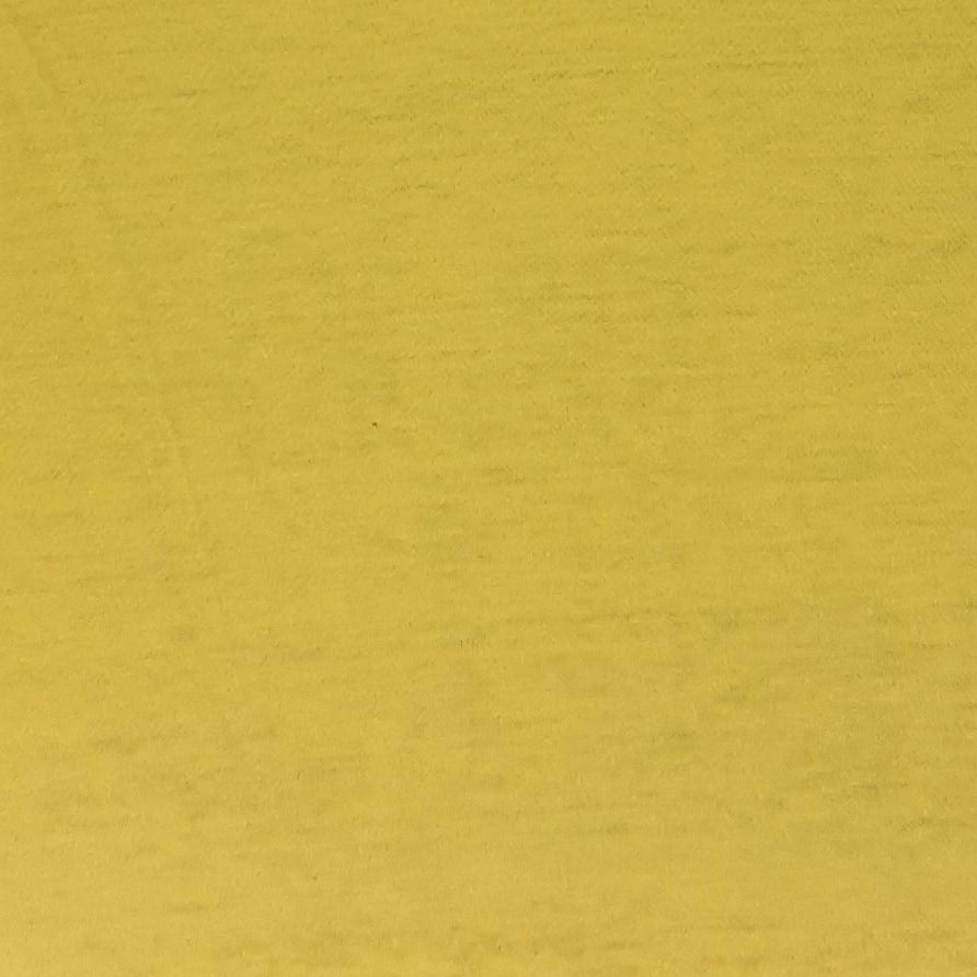 Yellow Cotton Lycra/Spandex Solid