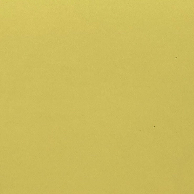 Pastel Yellow Cotton Lycra/Spandex Solid