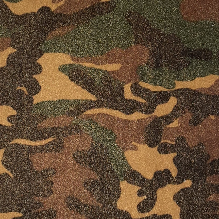 Foggy Foil Camouflage 58/60" DTY Brushed Fabric