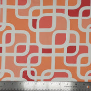 BLUSH/PEACH KNT2100-Q10620 DTY BRUSHED RETRO/GEOMETRIC