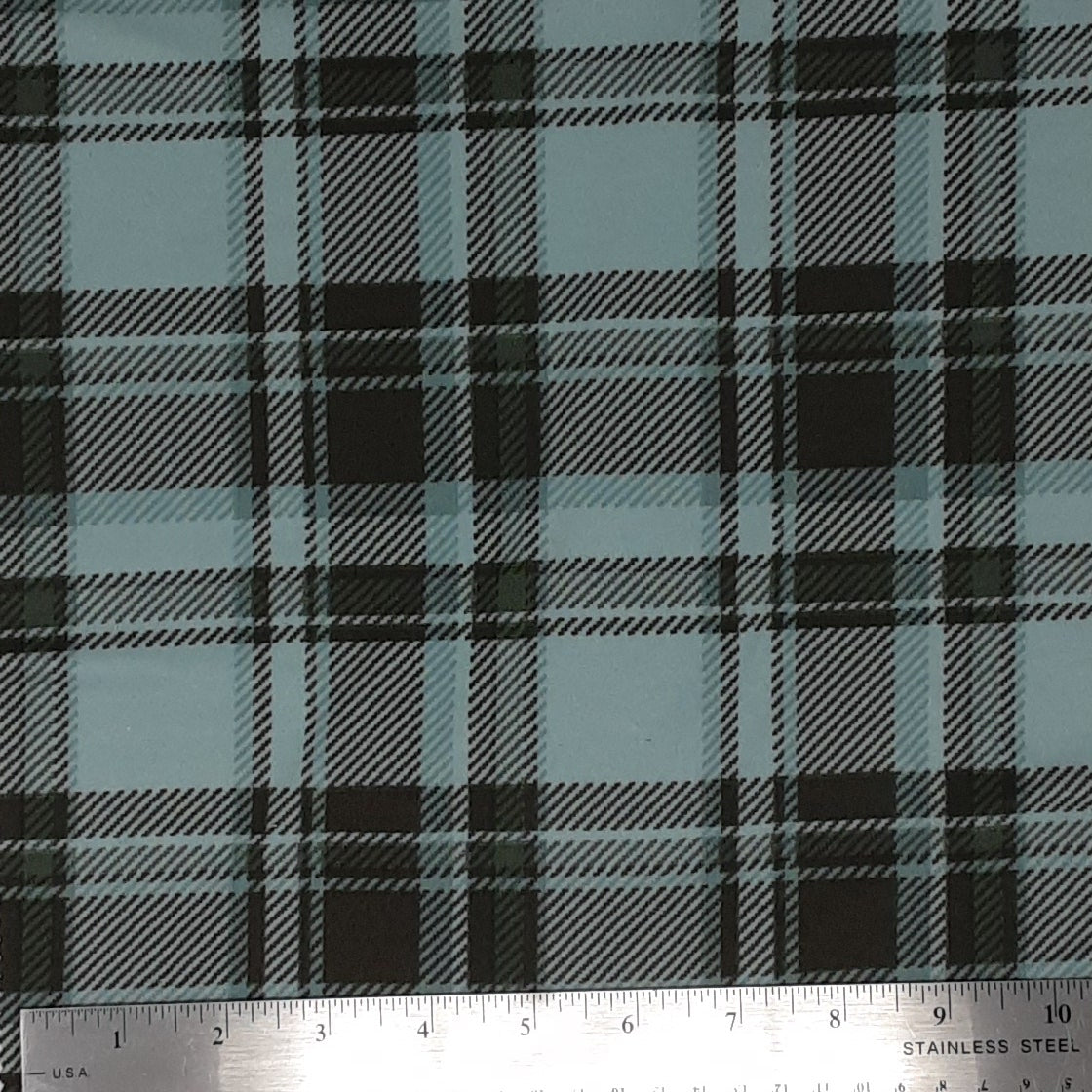SAGE KNT2100-Q10126 DTY BRUSHED CHECKED DTY Brushed Fabric