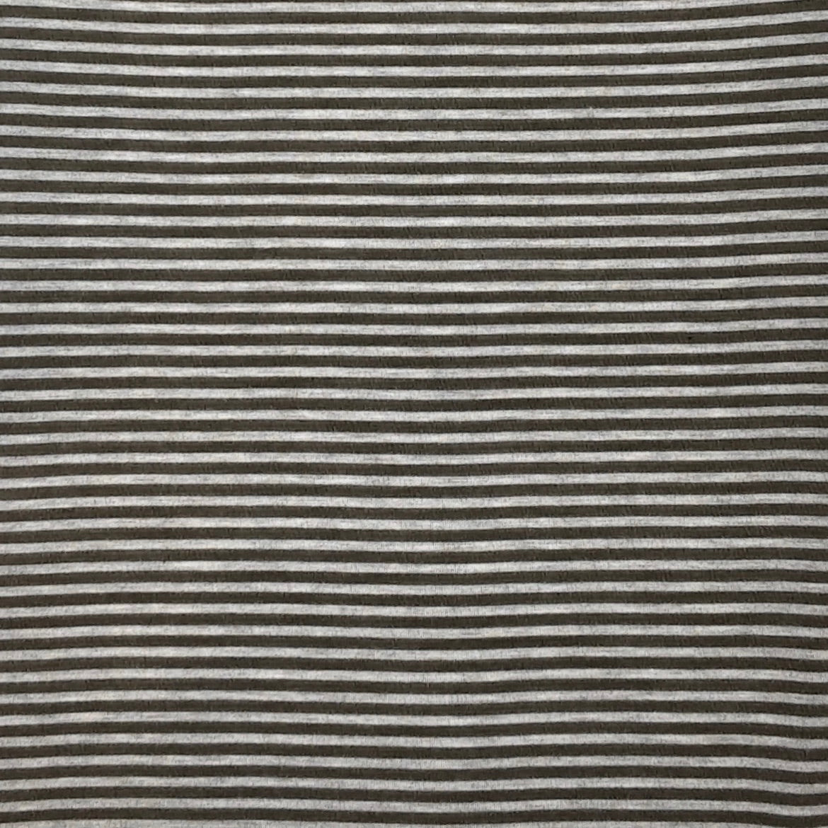 Gray/Olive Stripes Jersey Rayon Spandex
