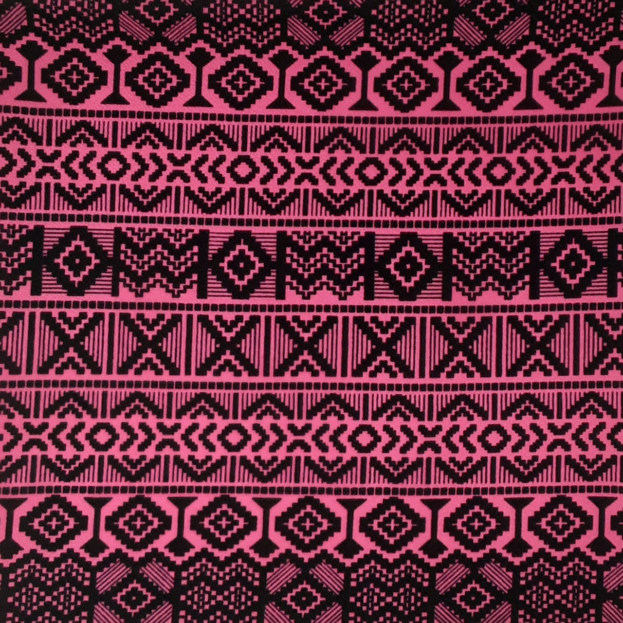 PINK/BLACK 6136-G441-TICKET TO RIDE Liverpool Fabric