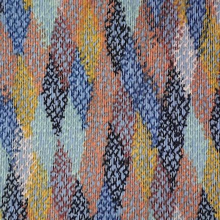 XS ART #2 Pleated Fabric Print