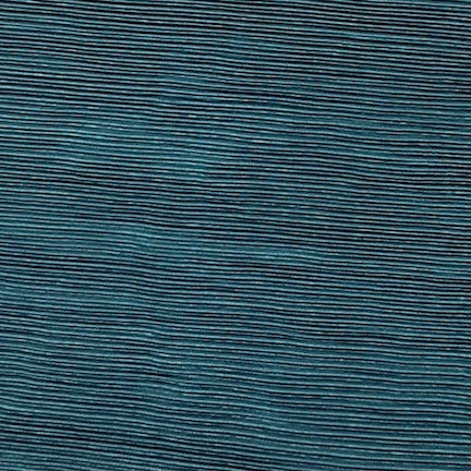Deep Teal Pleated Fabric Solid