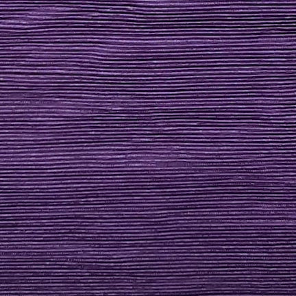 Mulled Grape Pleated Fabric Solid