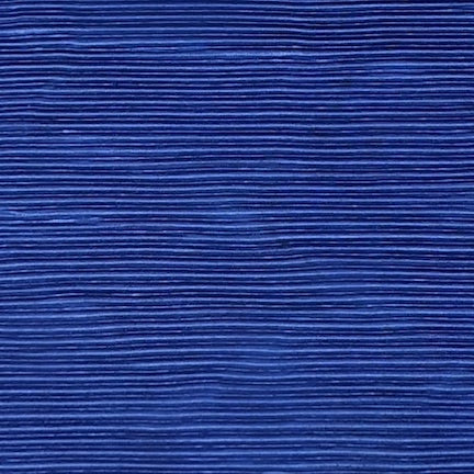 True Blue Pleated Fabric Solid