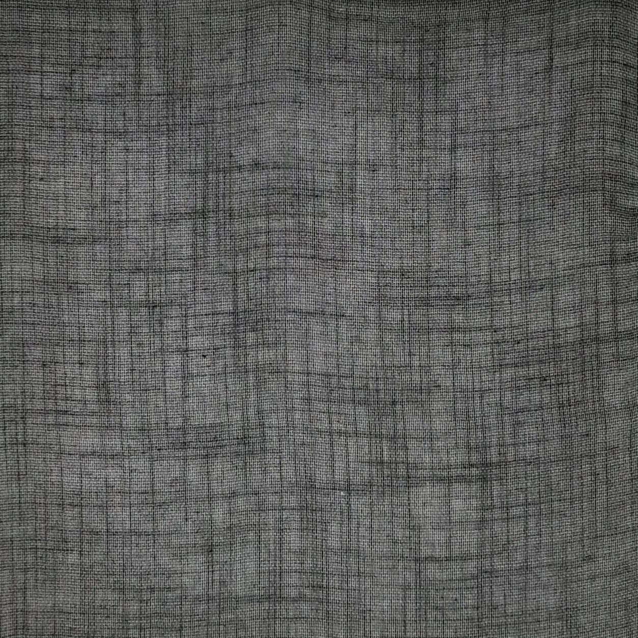 Black Rayon Challis Solid Fabric