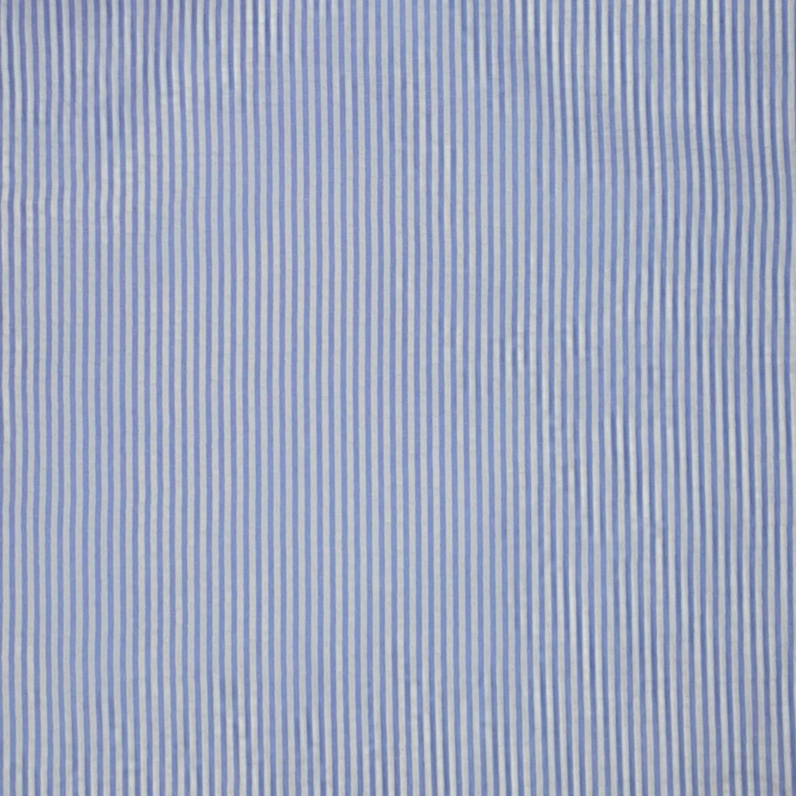 Blue Stripes Seersucker