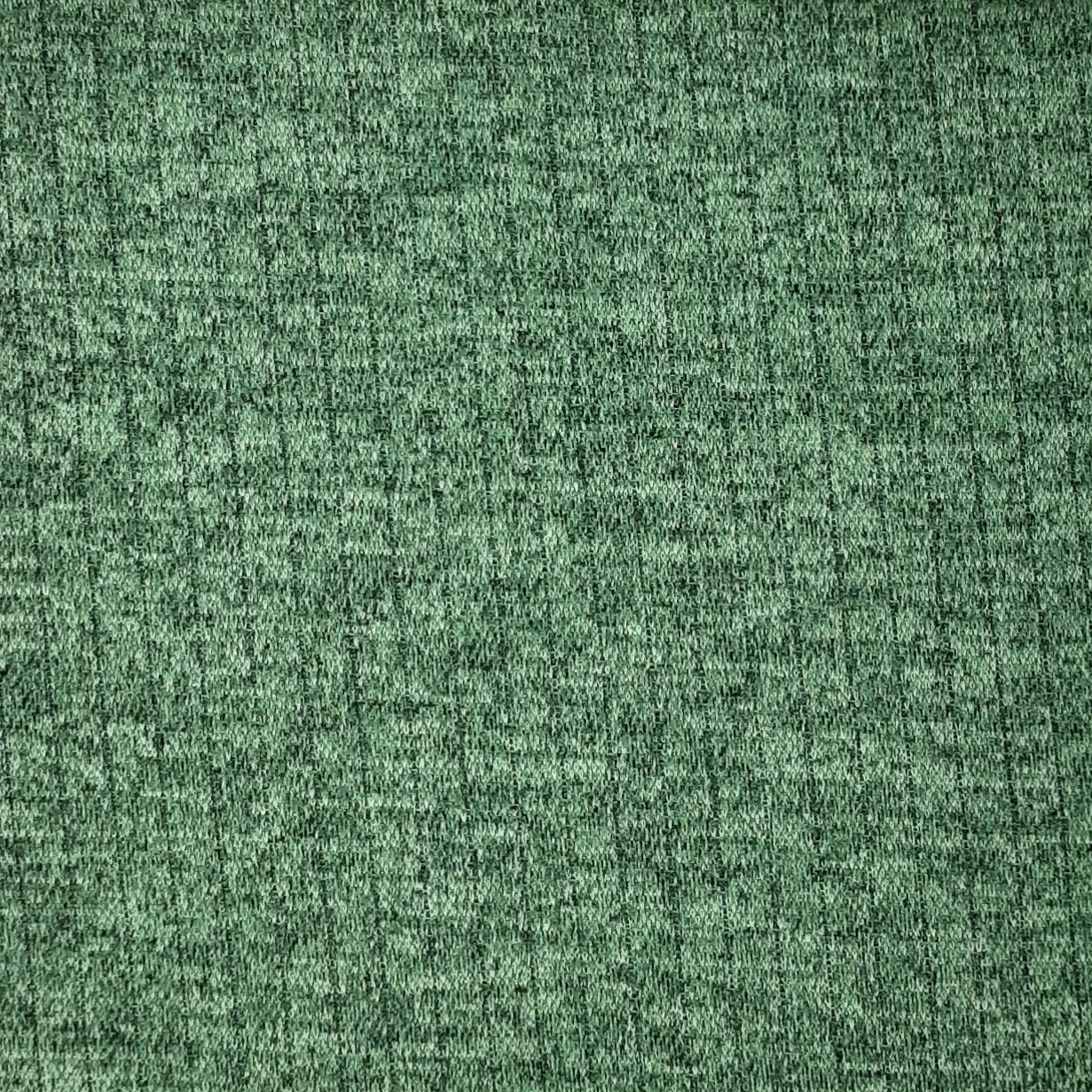 Fir Green Sweater Knit T/R Brushed 8X4 Fabric