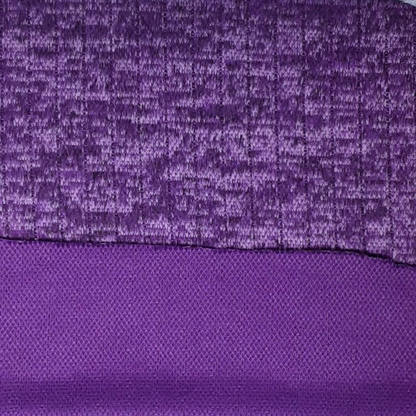 Pansy Purple Sweater Knit T/R Brushed 8X4 Fabric