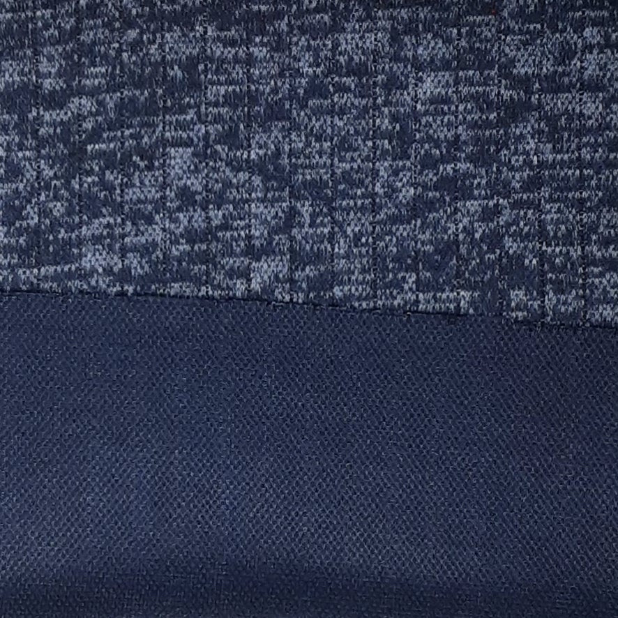 Black Iris Sweater Knit T/R Brushed 8X4 Fabric