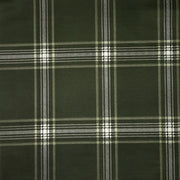 OLIVE KNT SCUBA PLAID PRINT TECHNO PRINT