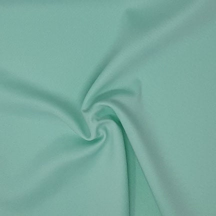 Mint Green Solid Techno Fabric