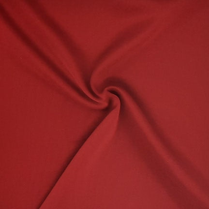 Red Solid Techno Fabric
