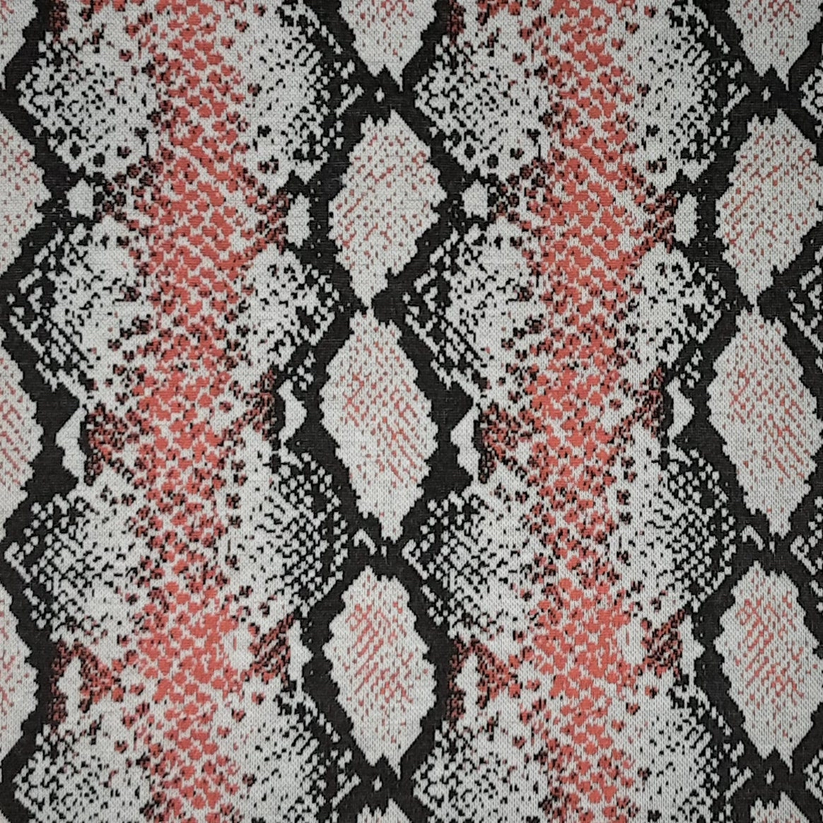 CORAL 4068-KNIT JACQUARD SNAKE VIBE 58/60"