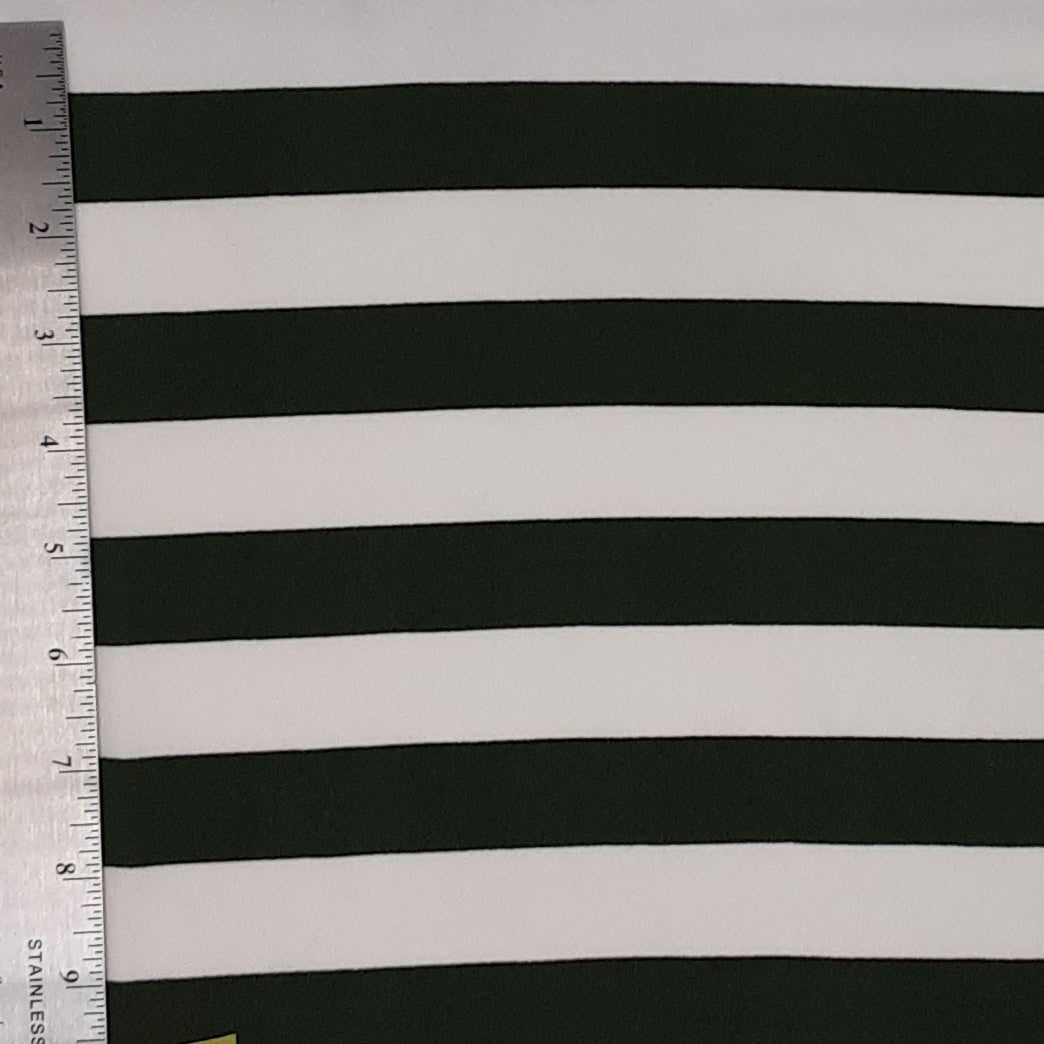 MILITARY/IVORY BP70119 DTY BRUSHED STRIPES 1X1