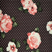 Polka Dot Garden Pink/red/burgundy DTY Brushed