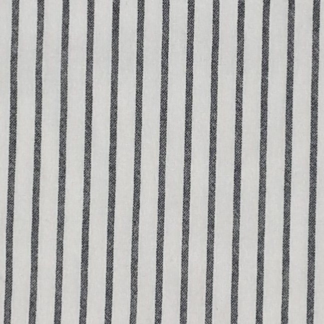 Chambray Stripes Ivory Navy
