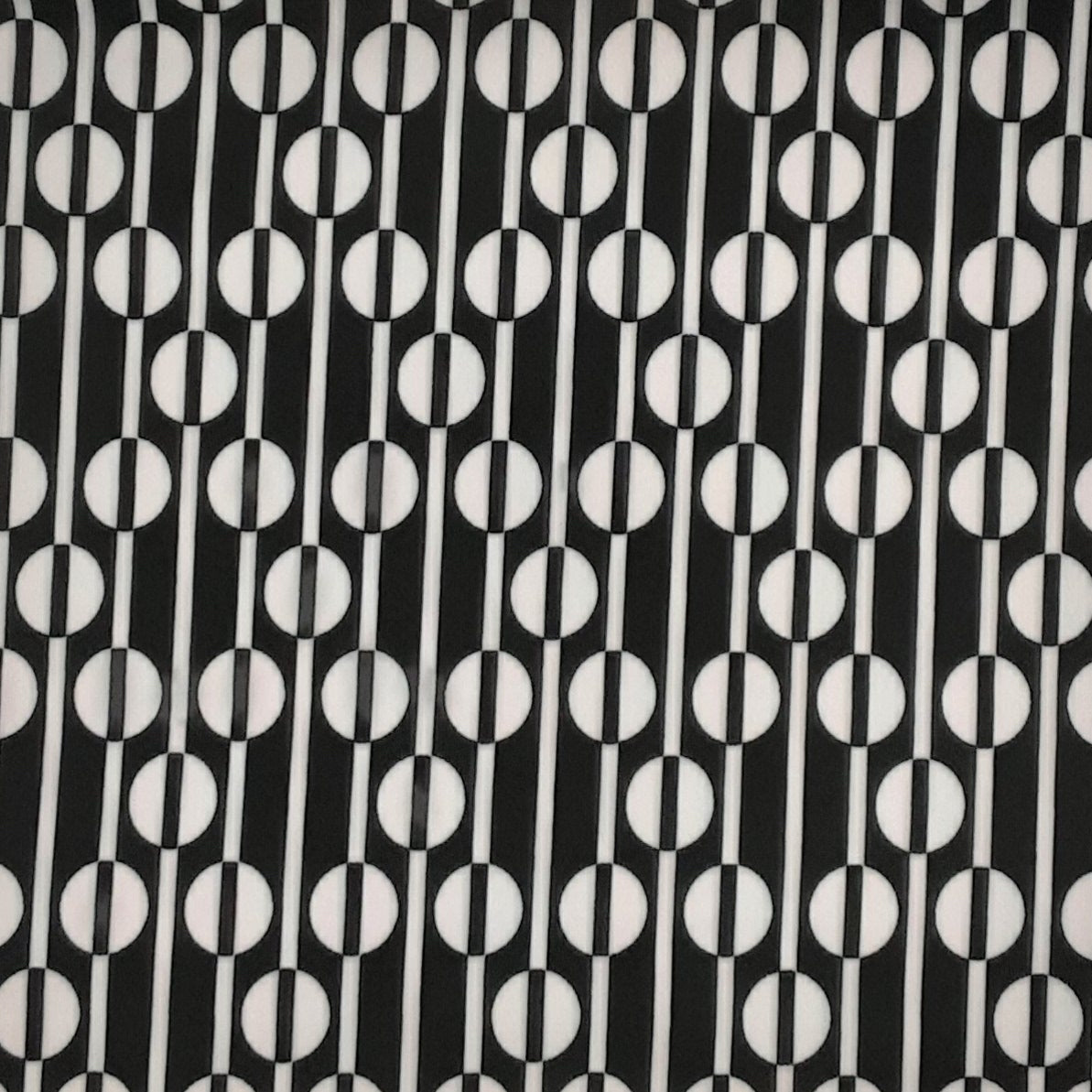 BLACK/IVORY 5974-OPTIC DOT TECHNO PRINT