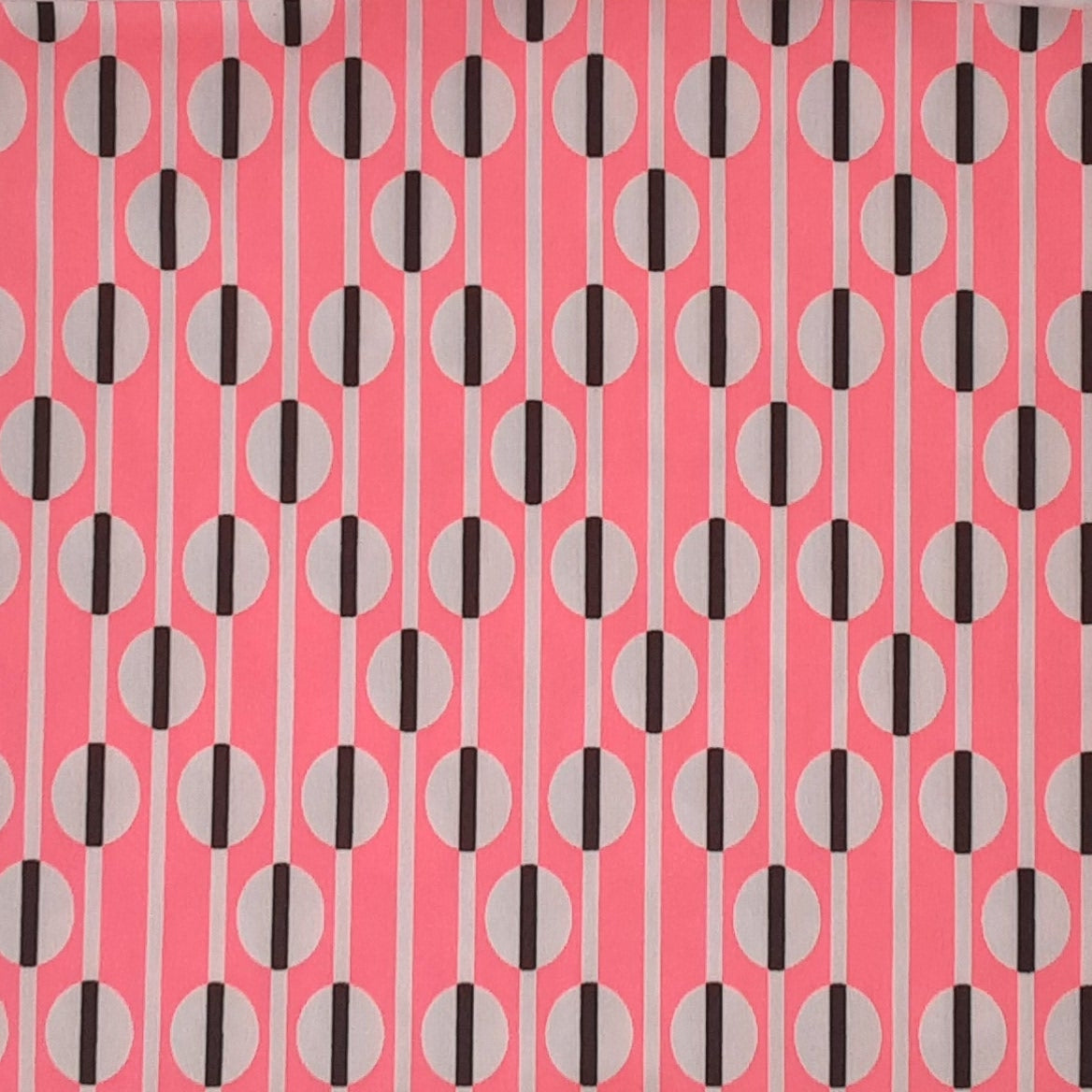 NEON PINK/BLCK/IVORY 5974-OPTIC DOT TECHNO PRINT