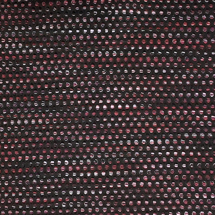 Jacquard Polka Dot Melange Wine/Black AzTec Fabric