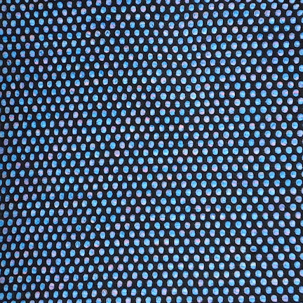 Jacquard Polka Dot Melange Neon Blue/Pink/Black AzTec Fabric