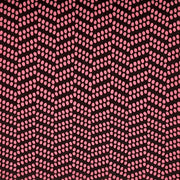 Jacquard Polka Berry Sorbet/Black Aztec Chevron
