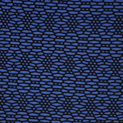 Jacquard Polka Dot Twilight Blue/Black Aztec Flower