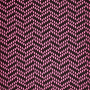 Jacquard Polka Dot Purple Wine/Black Aztec Chevron