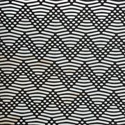 Jacquard Polka Dot Yucca Blue/Black Aztec Chevron