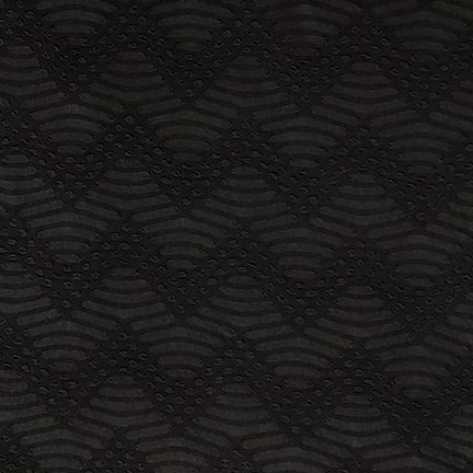 Jacquard Polka Dot Jet Black Aztec Chevron