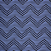 Jacquard Polka Dot Violet Storm/Black Aztec Chevron