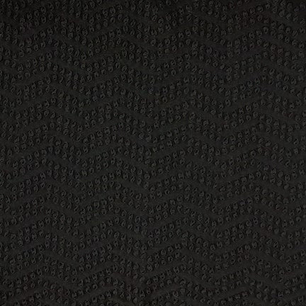 Jacquard Polka Jet Black Aztec Chevron