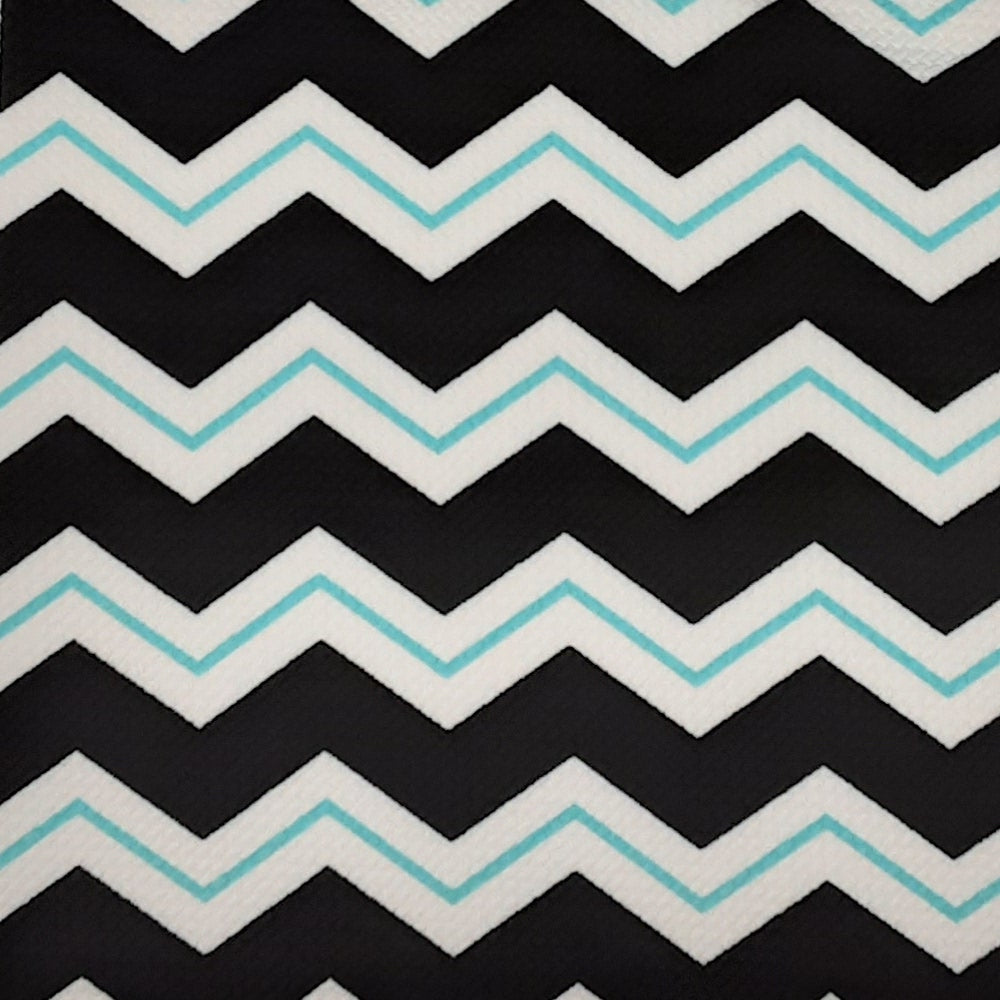 BLACK/MINT/IVORY 6141-S305-ZIP Bubble Bullet Print