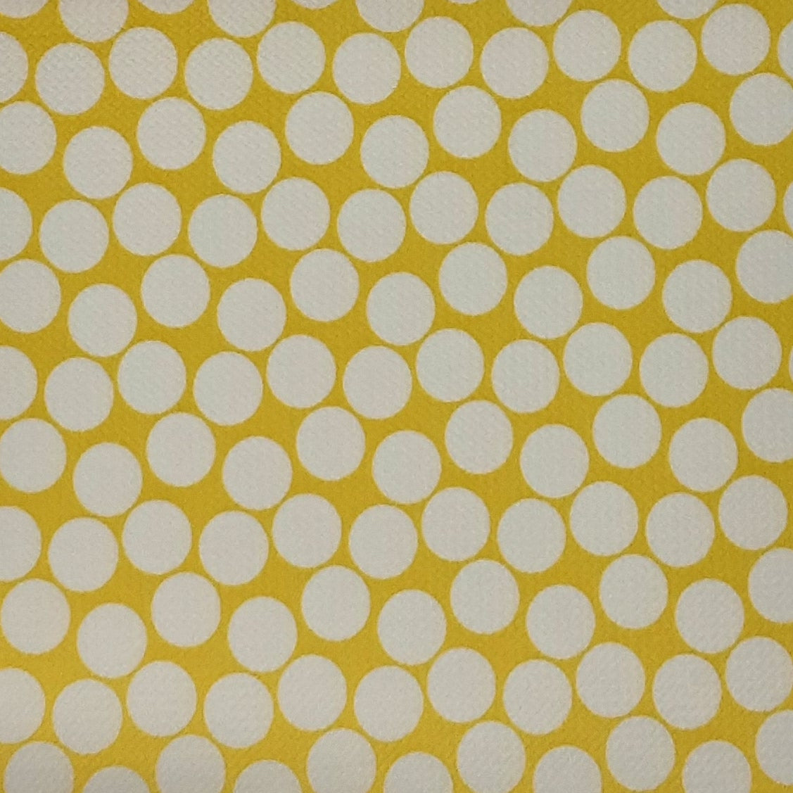 YELLOW/IVORY Bubble Bullet Print