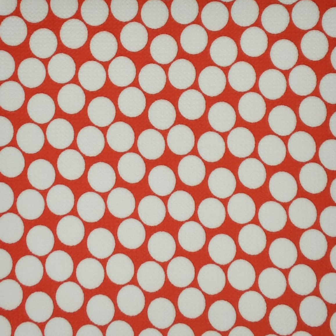 FLAME/IVORY Bubble Bullet Print