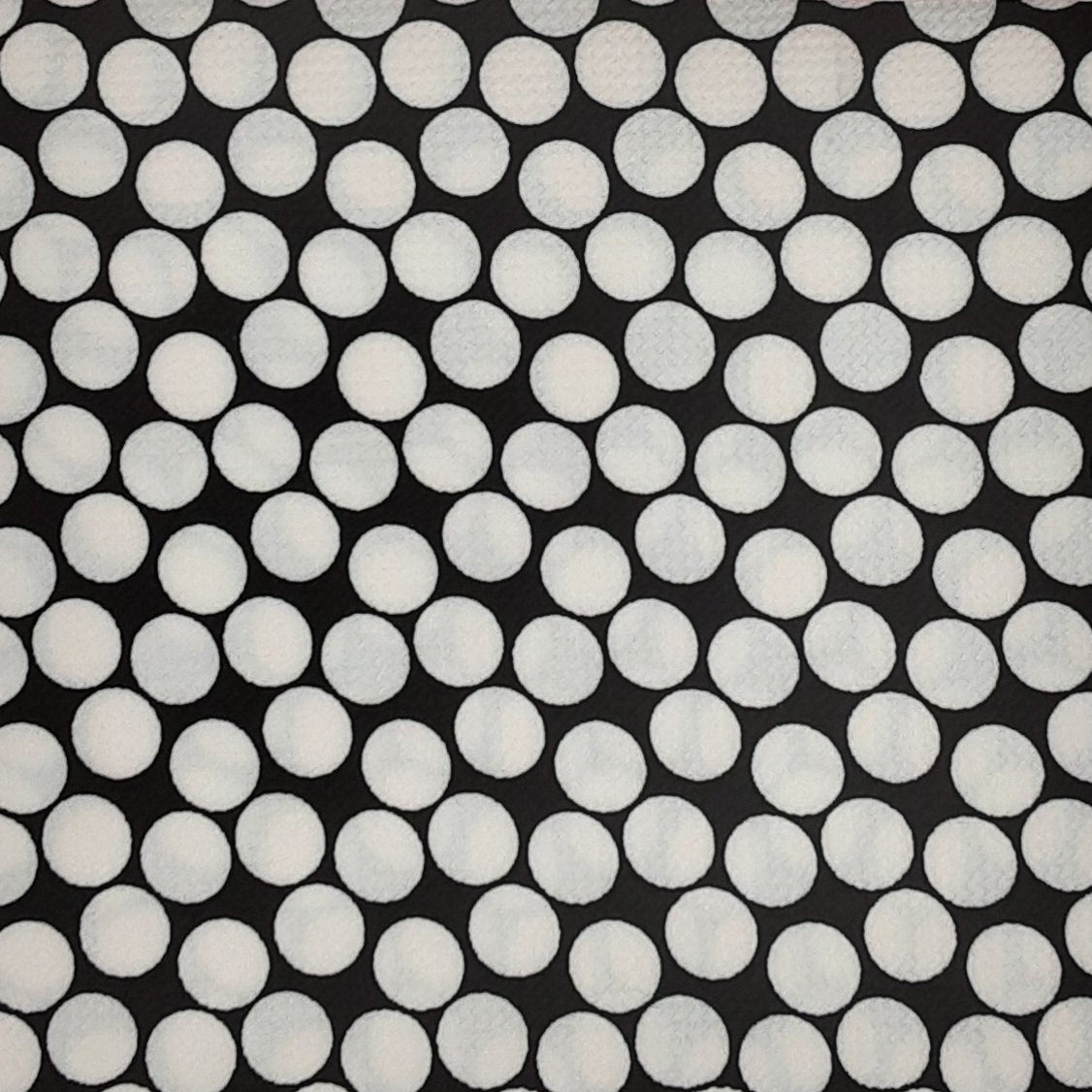BLACK/IVORY 6141-D129DOTSYDU DIF BCKGR Bubble Bullet Print