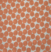 IVORY/PEACH Bubble Bullet Print
