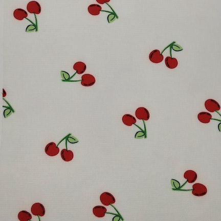 IVORY BP29056-14898 KOSHIBO CHERRY PRINT Bubble Bullet
