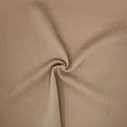 Nude Beige Solid Bubble Bullet Fabric