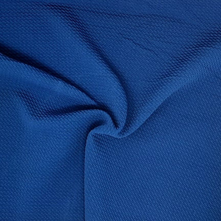 Teal Blue Solid Bubble Bullet Fabric