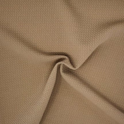 Khaki Solid Bubble Bullet Fabric